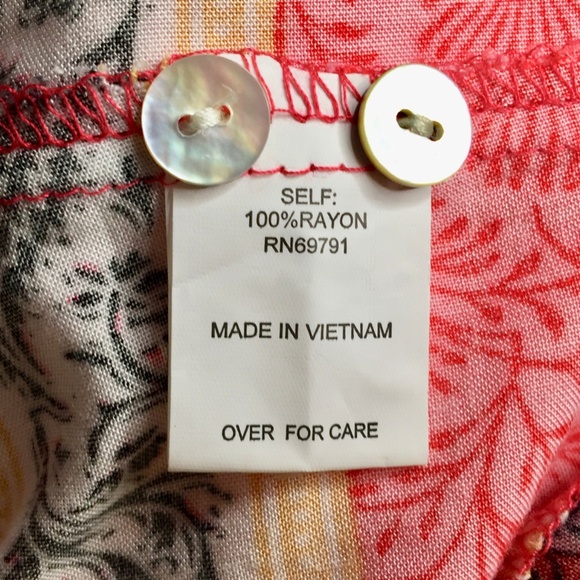 Fig and Flower Anthropologie Sz M Boho Peasant Top - Picture 7 of 8